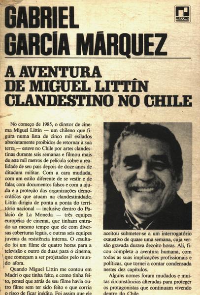A Aventura De Miguel Littín Clandestino No Chile