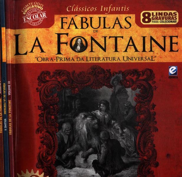 Fábulas De La Fontaine (3 Volumes)