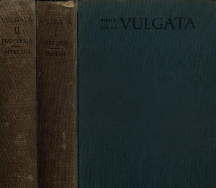 Biblia Sacra Vulgata (2 Volumes)