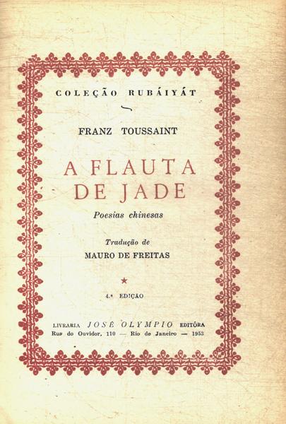 A Flauta De Jade