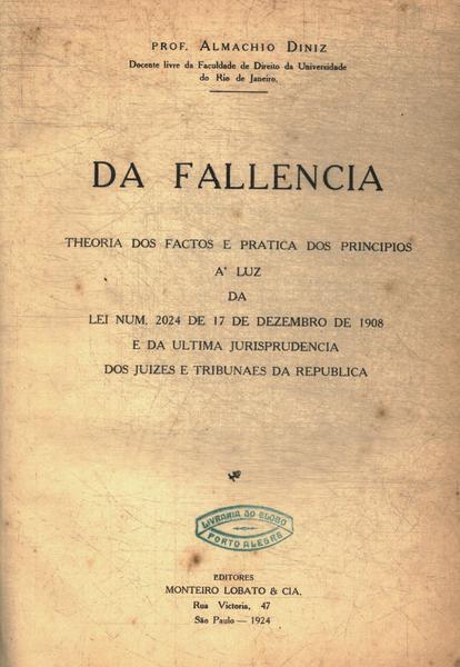 Da Fallencia (1924)