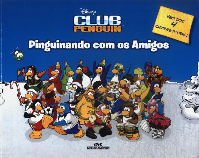 Club Penguin: Pinguinando Com Os Amigos (não Contém Cartões-postais)