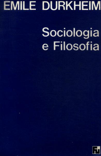 Sociologia E Filosofia