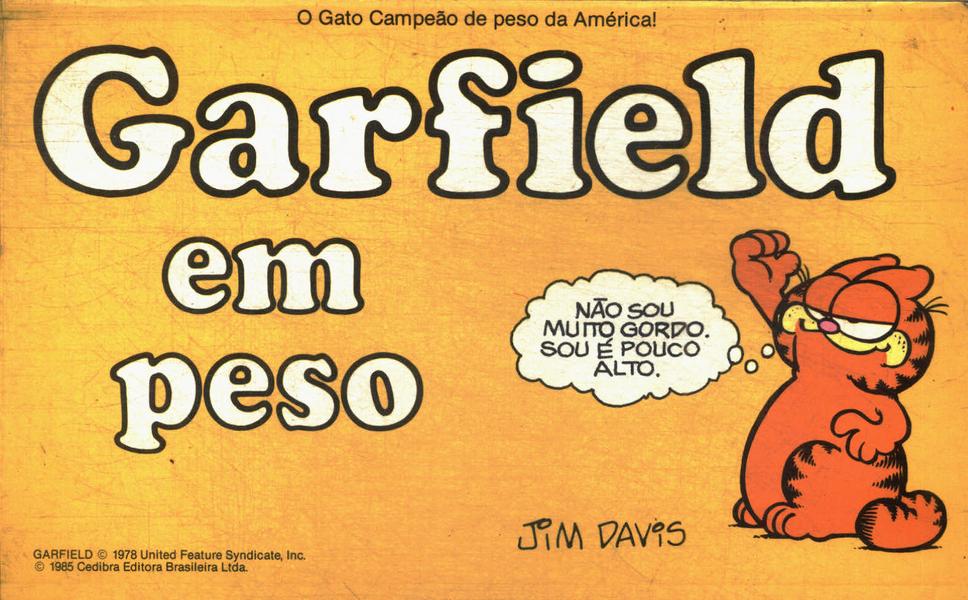 Garfield Em Peso