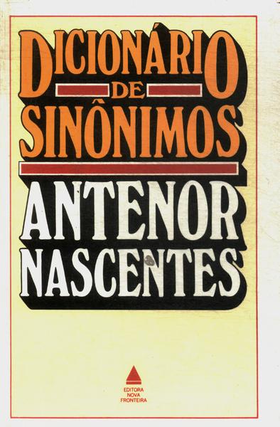 Dicionário De Sinônimos (1990)