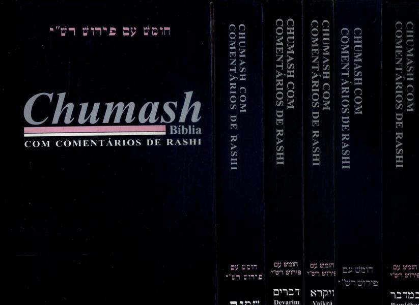 Chumash Bíblia (5 Volumes)