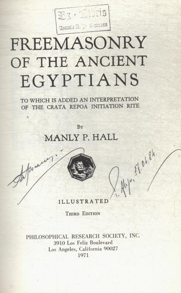 Freemasonry Of The Ancient Egyptians