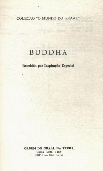 Buddha: Recebido Por Inspiração Especial