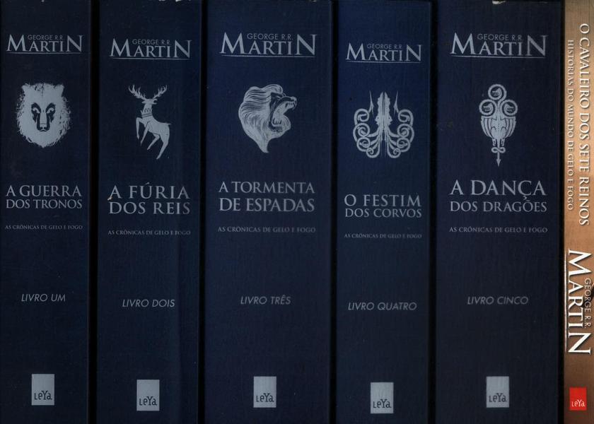 As Crônicas De Gelo E Fogo - O Cavaleiro Dos Sete Reinos (box Com 6 Volumes)