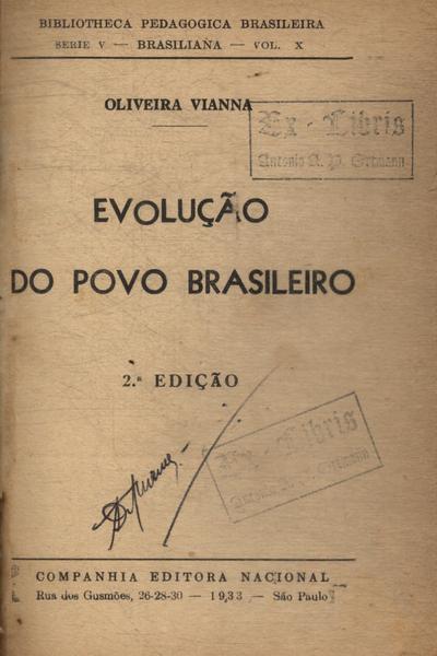 Evolução Do Povo Brasileiro
