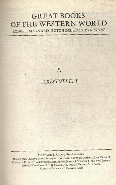 Great Books: The Works Of Aristotle (2 Volumes)