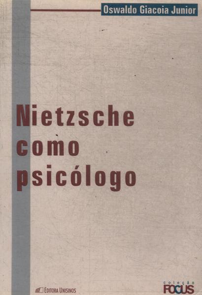 Nietzsche Como Psicólogo