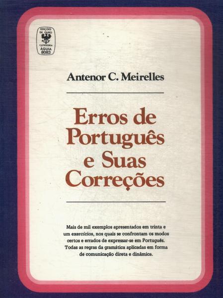 Erros De Português E Suas Correções (1985)