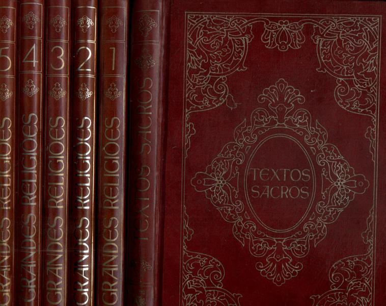 As Grandes Religiões (5 Volumes) - Textos Sacros