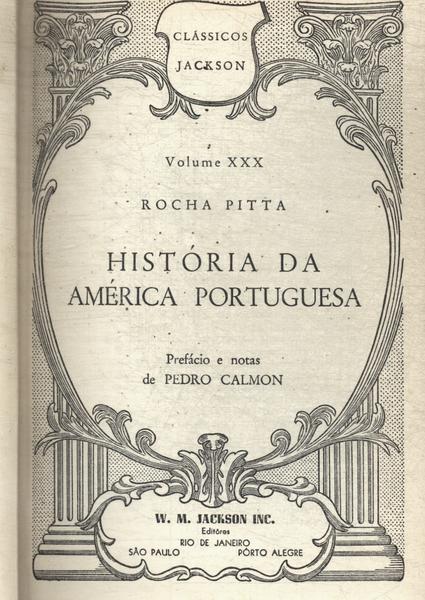 Historia Da America Portuguesa