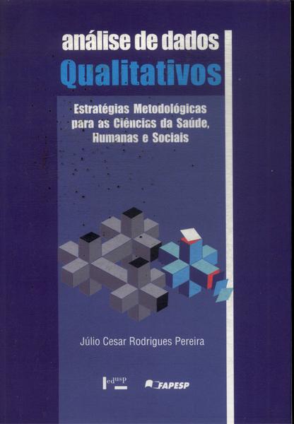 Análise De Dados Qualitativos (1999)