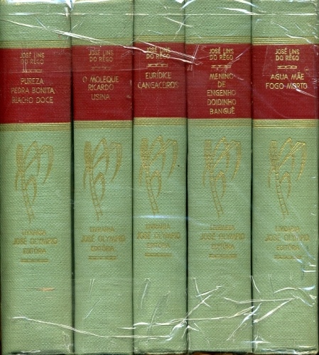 Obras de José Lins do Rêgo (em 5 Volumes)