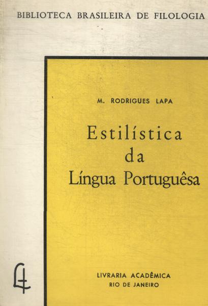 Estilística Da Língua Portuguêsa (1975)