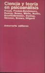 Ciencia Y Teoría En Psicoanálisis