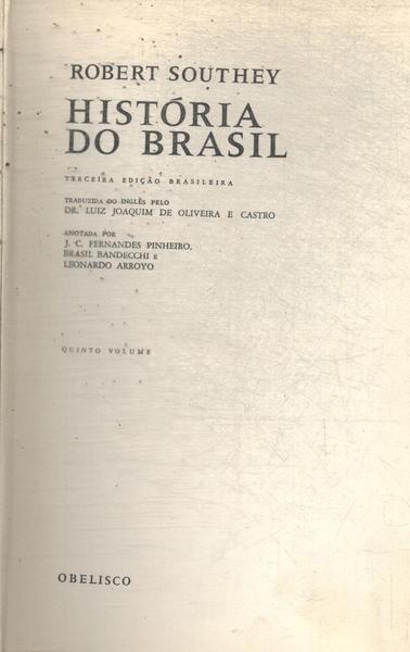 História Do Brasil Vol 5