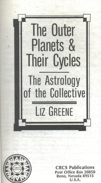 The Outer Planets And Their Cycles