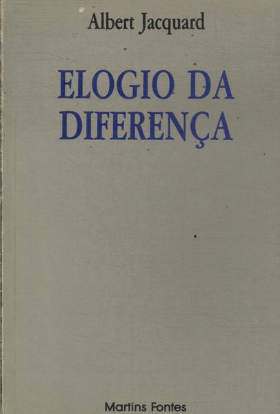 Elogio Da Diferença