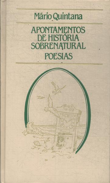 Apontamentos De História Sobrenatural: Poesias