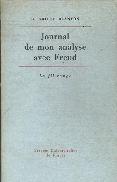 Journal De Mon Analyse Avec Freud