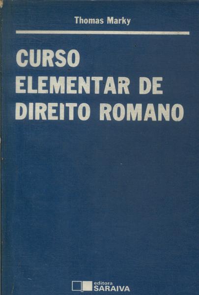 Curso Elementar De Direito Romano (1990)