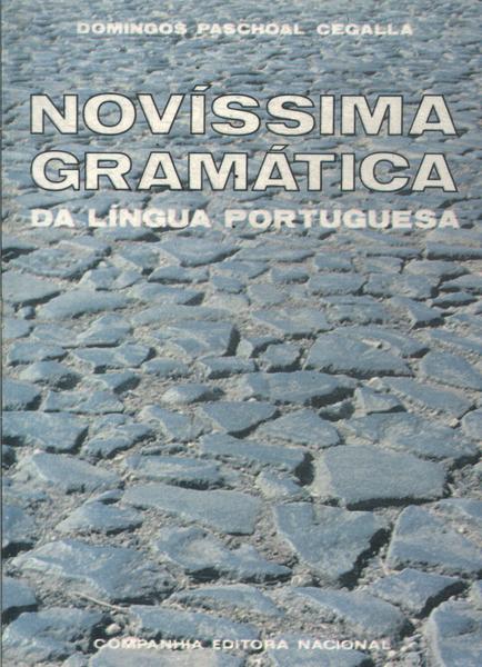 Novíssima Gramática Da Língua Portuguesa (1978)