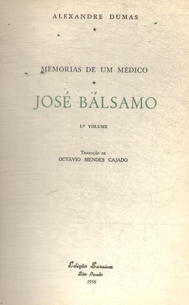 José Bálsamo Vol 1