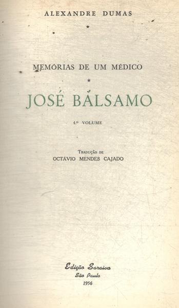 José Bálsamo Vol 4