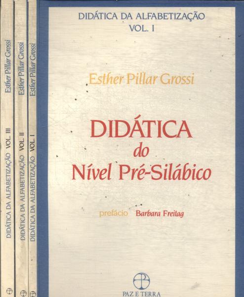 Didática Da Alfabetização (3 Volumes)
