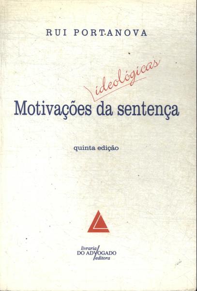 Motivações Ideológicas Da Sentença (2003)