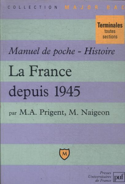 Histoire La France Depuis 1945