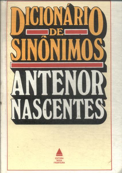 Dicionário De Sinônimos (1981)