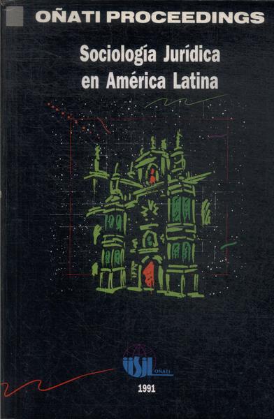 Sociología Jurídica En América Latina (1991)