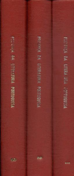 Presença Da Literatura Portuguesa (3 Volumes)
