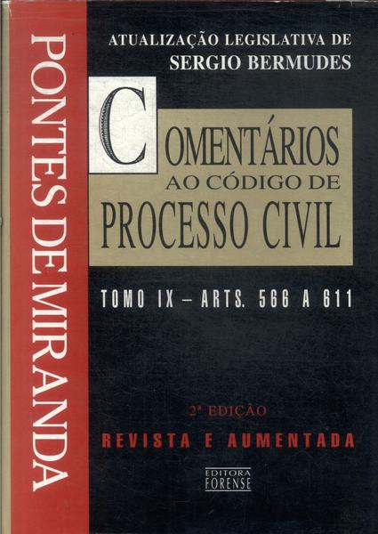 Comentários Ao Código De Processo Civil Tomo Ix (2001)