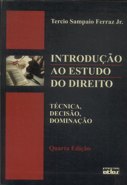 Introdução Ao Estudo Do Direito (2003)