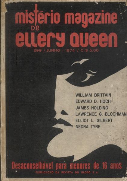 Mistério Magazine De Ellery Queen Nº299
