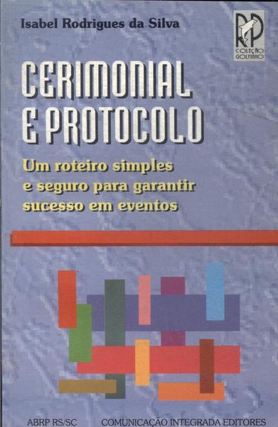 Cerimonial E Protocolo