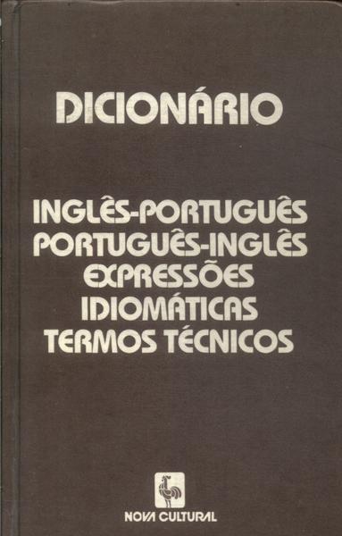 Dicionário Expressões Idiomáticas Termos Técnicos (1973)