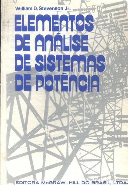 Elementos De Análise De Sistemas De Potência (1978)