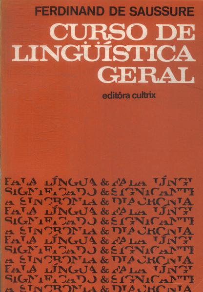 Curso De Lingüística Geral (1972)