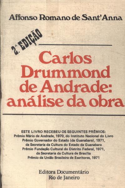 Carlos Drummond De Andrade: Análise Da Obra