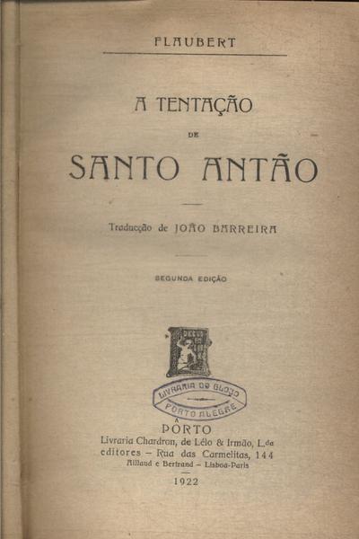 A Tentação De Santo Antão