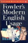 Oxford: Fowler'S Modern English Usage (1983)
