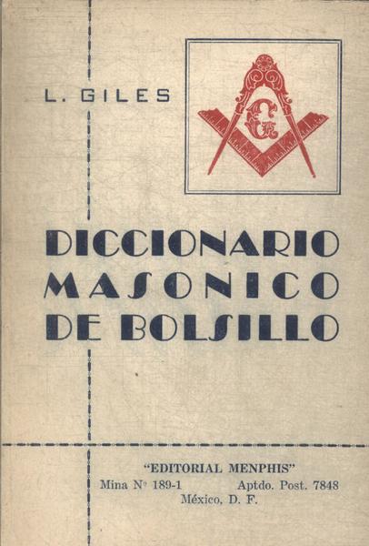 Diccionario Masonico De Bolsillo (1961)