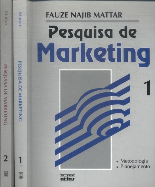 Pesquisa De Marketing (2 Volumes)
